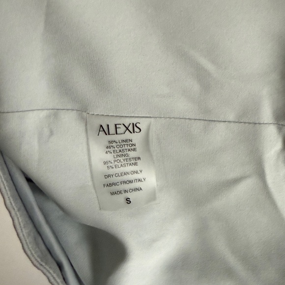 Alexis Astor Mini Dress in Mist Blue Size Small - Picture 8 of 9